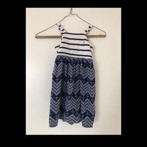 Nautical Toddler Dress